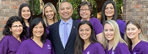 Dr. Nossa and his dental team