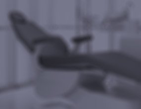 Dental exam room highlighted gray